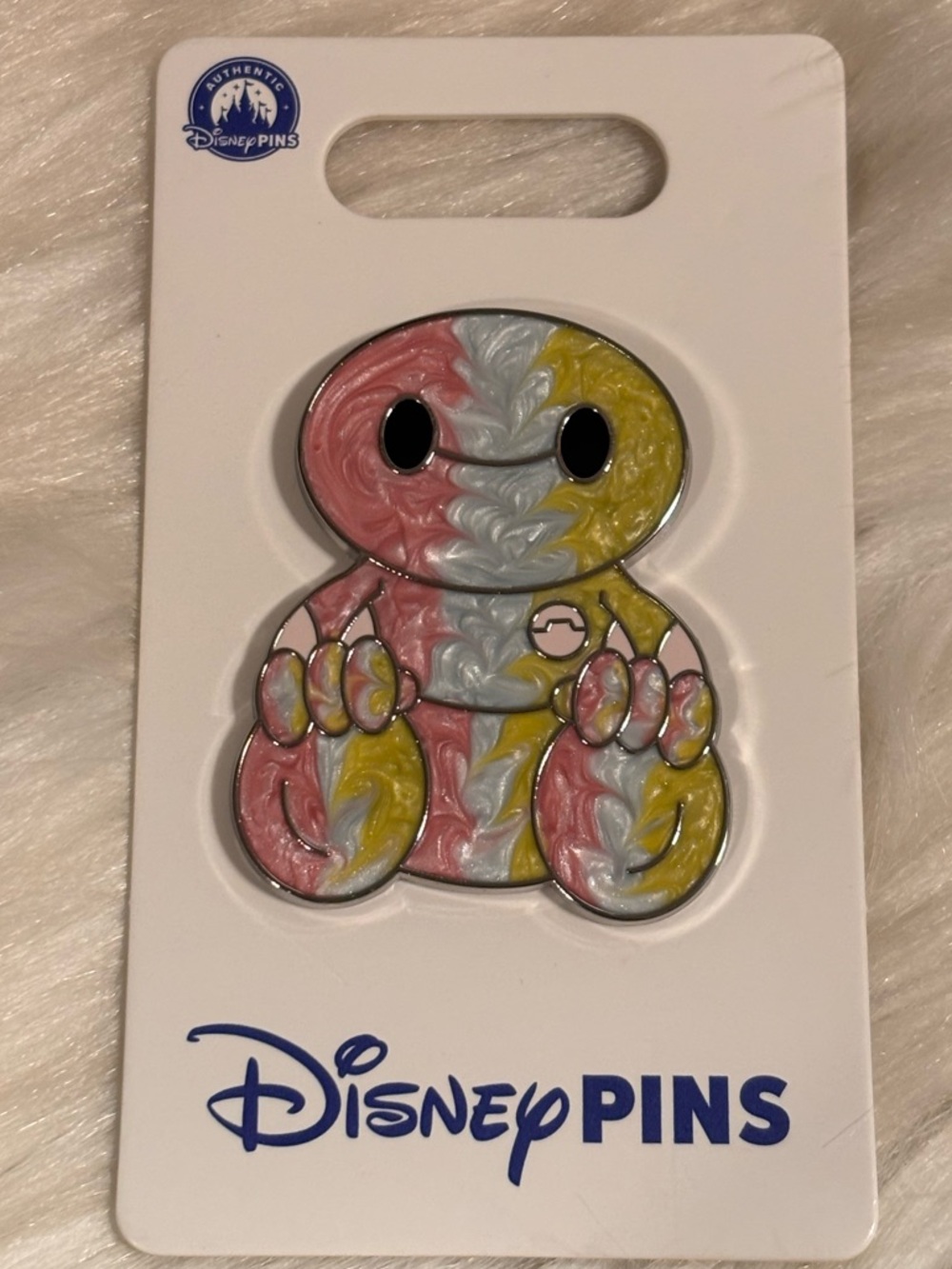 2026 Disney Parks Tie Dye Baymax Open Edition OE Pin Big Hero 6 New